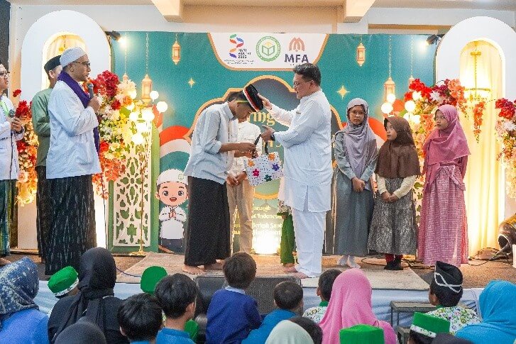 Pesantren Tanimulya Indah Ma’had Al-Istiqlal Kejar 3 Keberkahan Dalam Sehari ;  Gelar Kegiatan Majelis Kubro, Hari Santri Nasional dan Santunan Anak Yatim Bersamaan