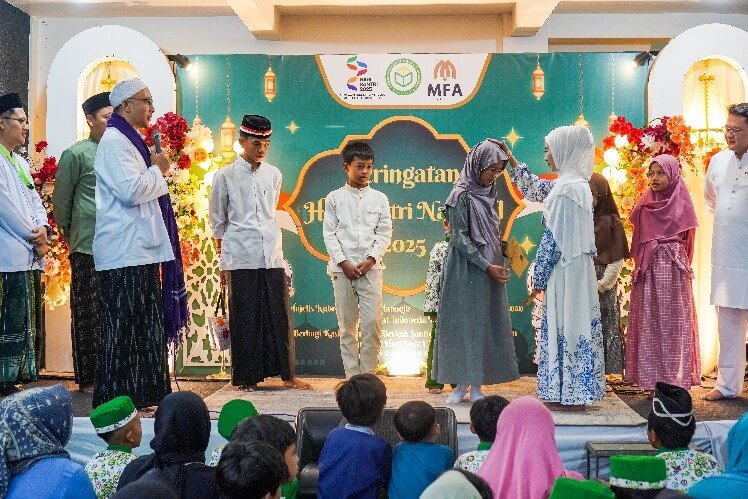 Pesantren Tanimulya Indah Ma’had Al-Istiqlal Kejar 3 Keberkahan Dalam Sehari ;  Gelar Kegiatan Majelis Kubro, Hari Santri Nasional dan Santunan Anak Yatim Bersamaan