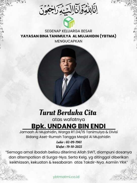 Innalillahi wa Inna Ilaihi Raji’un – Selamat Jalan, Bapak Undang Saudara Seperjuangan di Masjid