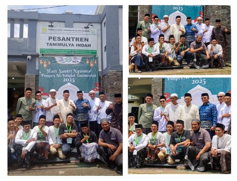 Pesantren Al-Istiqlal Tanimulya Indah berikan santunan @ Rp. 500.000,- kepada 45 Anak Yatim di Peringatan Hari Santri Nasional 2025