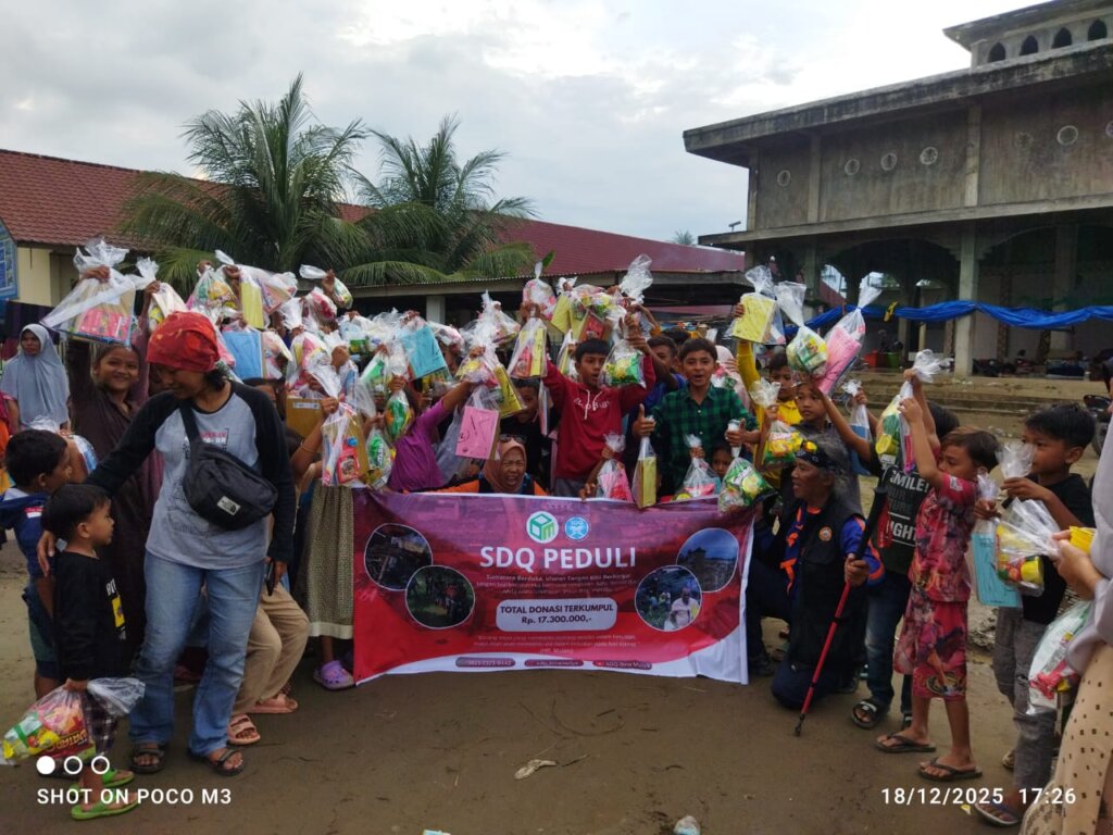 SDQ Binamulya Peduli Sumatra : Aksi Kemanusiaan untuk Korban Banjir Aceh