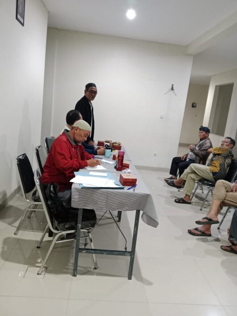 Rapat Persiapan Panitia Pemilihan Ketua RW.15 Tanimulya Periode 2026–2031 – Cermin Demokrasi, Transfaransi dan Kebersamaan Pengurus & Warga Mewujudkan TMI Madani, Mandiri dan Fastabiqul Khairat