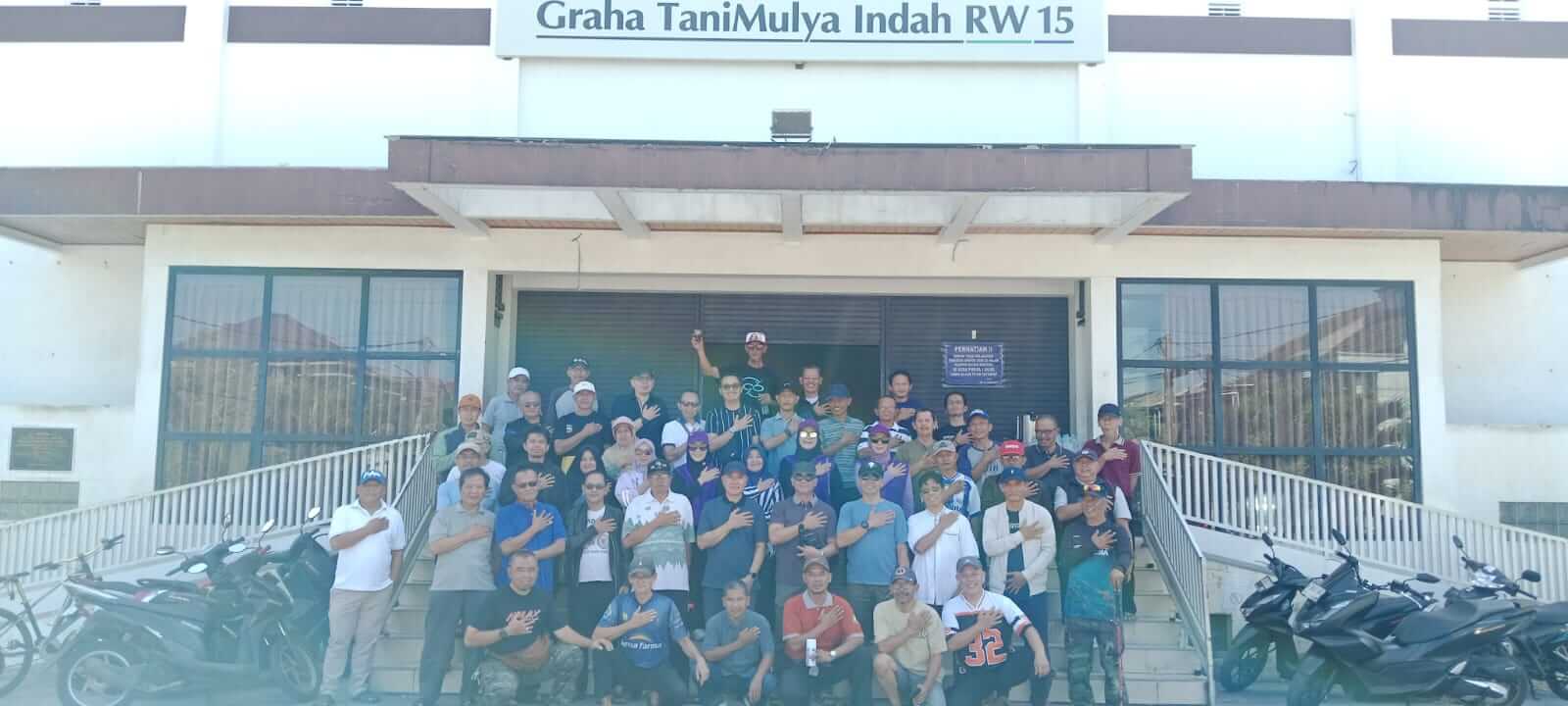Semangat Kebersamaan Warnai Peresmian Pembangunan Tahap 2 GTMI RW 15 Tanimulya
